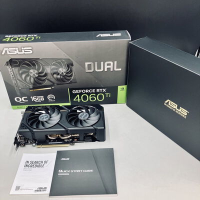 【熊本浜線店】中古  ASUS DUAL-RTX4060TI-O16G-EVO (RTX4060Ti 16G) 175535 