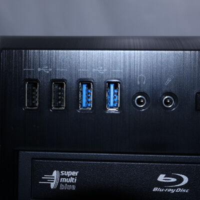 【通販センター】中古  インバースネット FRONTIER(AMD Ryzen 5 5600X/16GB DDR4 (PC4)/SSD512GB/BD-RE/NVIDIA GeForce GTX 1650 4GB/W11H64 MAR) 202686 