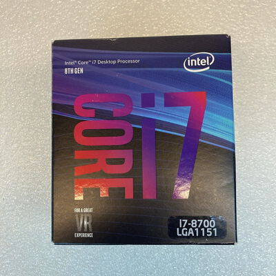 【京都店】中古  INTEL Core i7 8700 (1151/3.20GHz/12M/C6/T12) 136198 