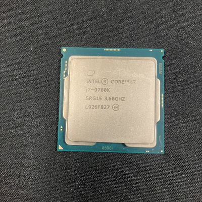 【大宮店】中古  INTEL Core i7 9700K (1151/3.60GHz/12M/C8/T8) 138481 