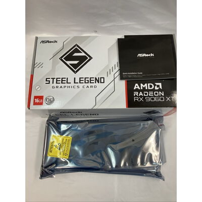 【仙台店】中古  ASRock RX9060XT SL 16GO(RX9060XT Steel Legend 16G) 179896 