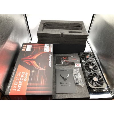 【水戸赤塚店】中古  PowerColor AXRX 6700XT 12GBD6-3DHE/OC (RX6700XT 12GB) 144982 