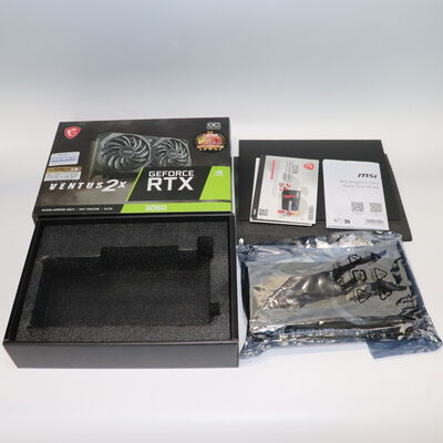 【札幌店】中古  MSI GeForce RTX 3060 VENTUS 2X 12G OC (RTX3060 12GB) 144777 