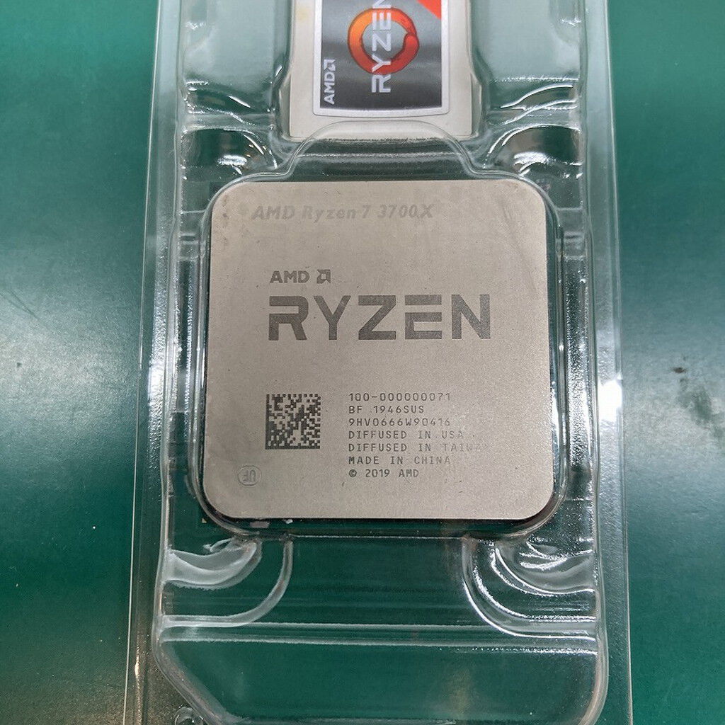 AMD Ryzen 7 3700X CPU 中古 AMD Ryzen 7 3700X AM4 CPU Processor R7 3700X 3.6 GHz Eight