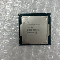 中古  INTEL Core i7 8700 (1151/3.20GHz/12M/C6/T12) 3410015078 