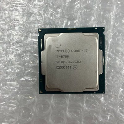 【秋葉原本店】中古  INTEL Core i7 8700 (1151/3.20GHz/12M/C6/T12) 3410015078 