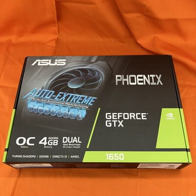 【なんば店】中古  ASUS PH-GTX1650-O4GD6-P-V2 (GTX1650 4G GDR6) 3280021143 