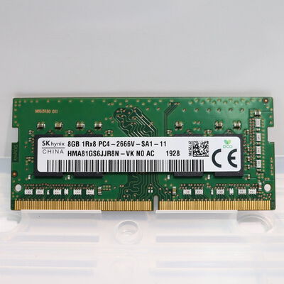 【札幌店】中古  PC4-21300 8GB ノート用(DDR4-2666) 150695 