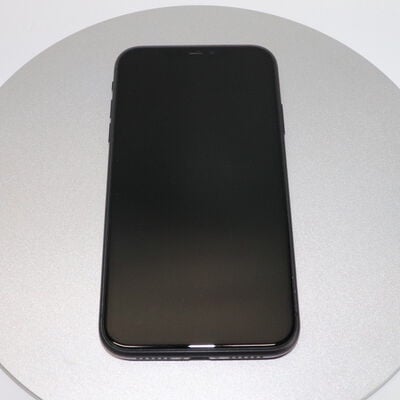 【札幌店】中古  【SIMロック解除済み】【SoftBank】 Apple iPhone11 64GB (ブラック) MHDA3J/A 新パッケージ版 155722 