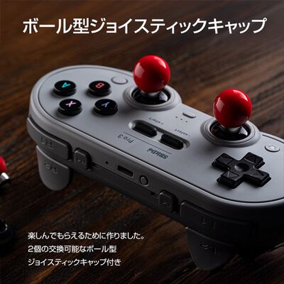8BitDo  Pro 3 Bluetooth Gray (ワイヤレス ゲームパッド グレー) 