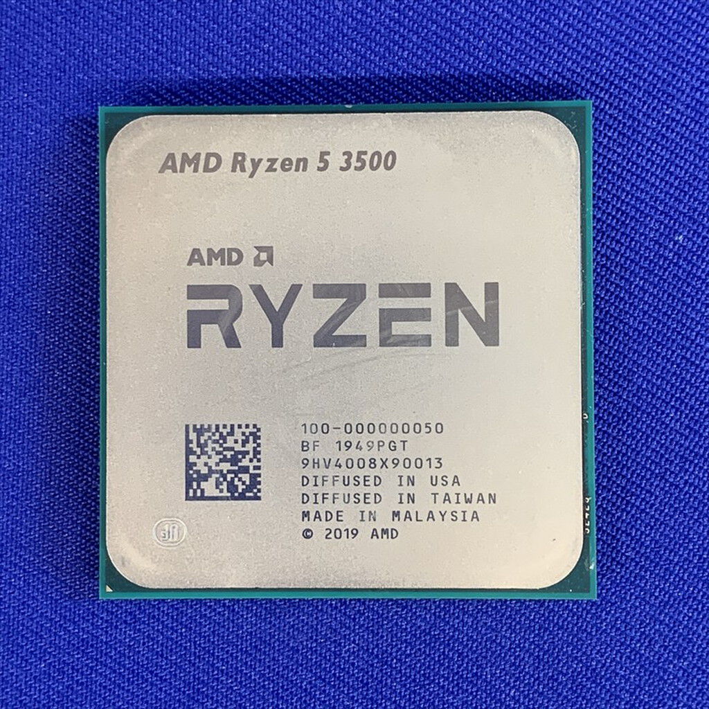 中古 AMD Ryzen 5 3500 (AM4/3.6/19M/C6/T6/65W) 142095 （350020