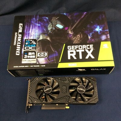 【川崎店】中古  玄人志向 GG-RTX3060-E12GB/OC/DF (RTX3060 12GB) 144779 