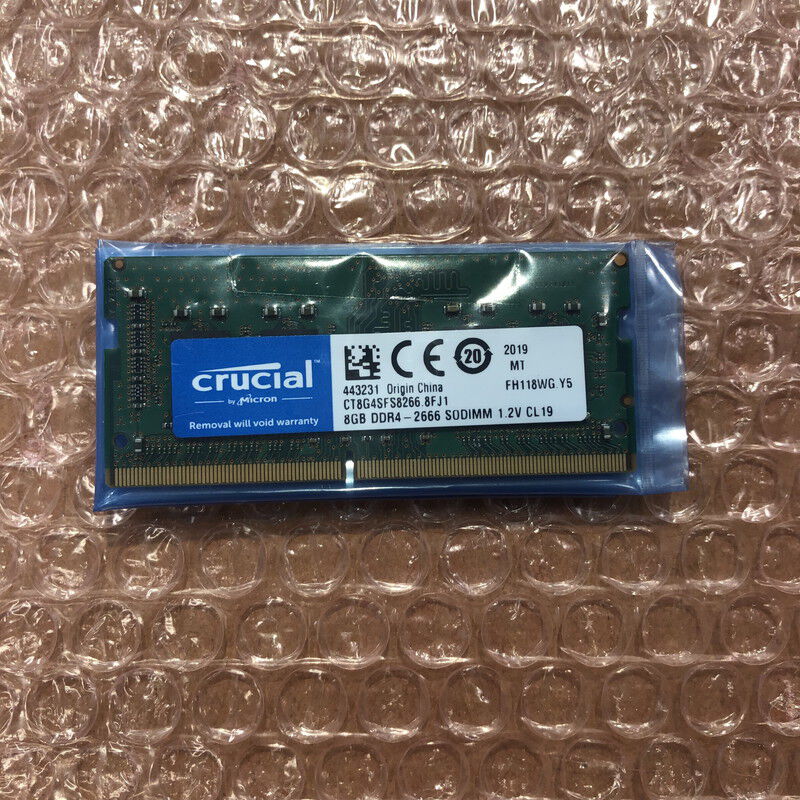 中古 Crucial CT8G4SFS8266.8FJ1(SO DDR4 21300 8GB) 147986