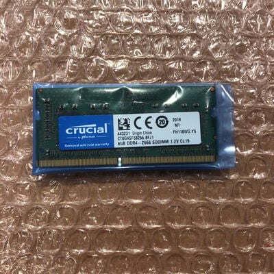 【宮崎恒久店】中古  Crucial CT8G4SFS8266.8FJ1(SO DDR4 21300 8GB) 147986 