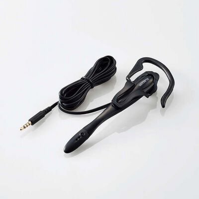 エレコム  HS-EP13TBK (スマホ/タブレットPC用ヘッドセット 片耳イヤーフック) 