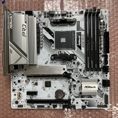 【宮崎恒久店】中古  ASRock B550M Pro RS (B550 AM4 mATX DDR4) 5160000544 
