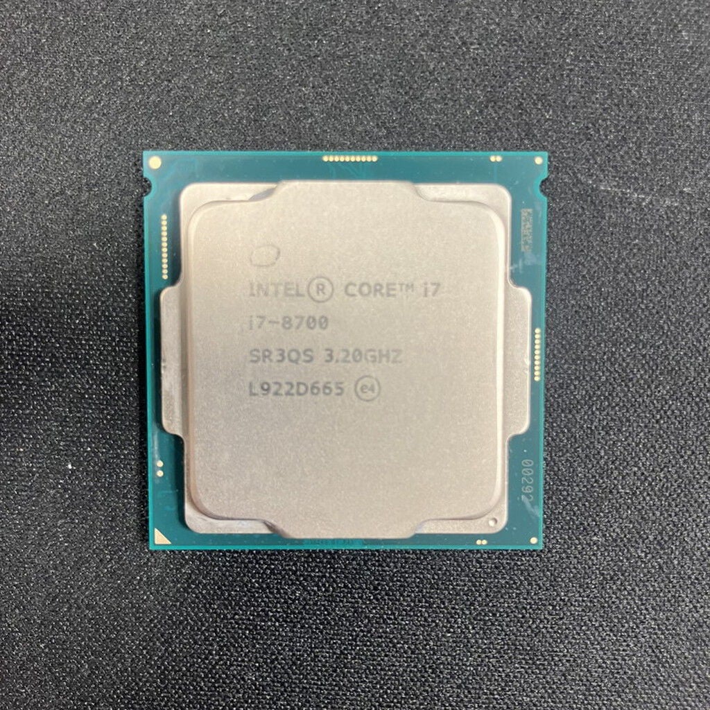 中古 INTEL Core i7 8700 (1151/3.20GHz/12M/C6/T12) 136198 （373530