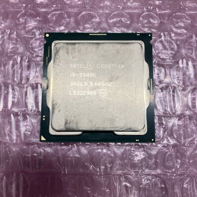 【町田店】中古  INTEL Core i9 9900K (1151/3.60GHz/16M/C8/T16) 138482 