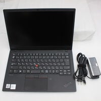 中古  Lenovo ThinkPad X1 Carbon 20R2CTO1WW(Intel Core i7 10510U/16GB/SSD512GB/なし/オンボード/14/1920x1080/Wi-Fi/W11H64 MAR) 185895 