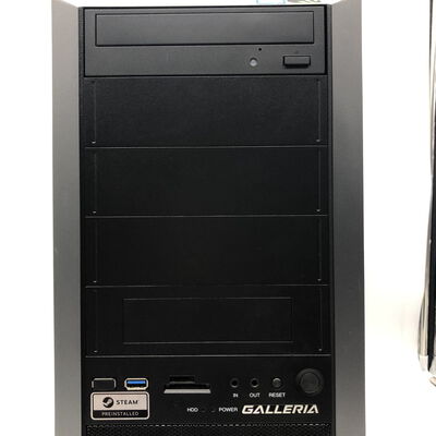 【郡山安積店】中古  GALLERIA XT(i7 9700/16GB/SSD1TB/HDD1TB/GTX1660 SUPER/W11H) 4640002041 