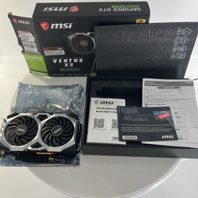 【秋葉原本店】中古  MSI GeForce GTX 1660 SUPER VENTUS XS OC (GTX1660 SUPER) 141208 