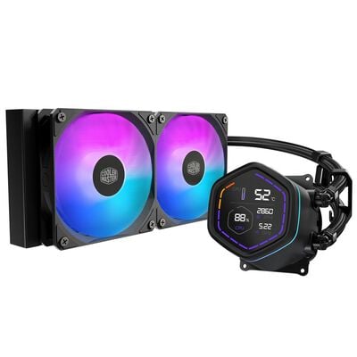 CoolerMaster  ML Core Nex Digital 240 Black ARGB MLX-D24M-A18PA-RD (240mm ブラック) 