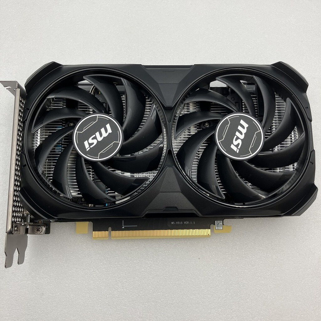 中古 MSI GeForce RTX 4060 Ti VENTUS 2X BLACK 8G OC (RTX4060Ti 8GB