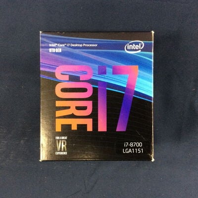 【川崎店】中古  INTEL Core i7 8700 (1151/3.20GHz/12M/C6/T12) 136198 