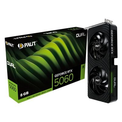 Palit  NE75060019P1-GB2063D (GeForce RTX 5060 Dual 8GB) 