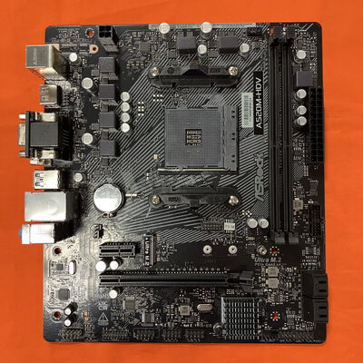 【なんば店】中古  ASRock A520M-HDV (A520 AM4 mATX DDR4) 143667 