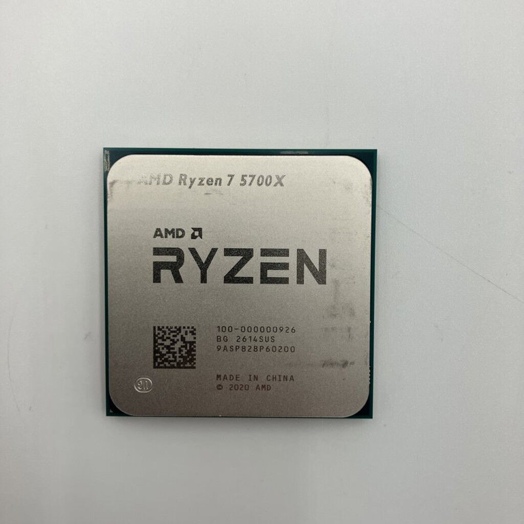 中古 AMD Ryzen 7 5700X (AM4/3.4GHz/36M/C8/T16/65W) 150182 （396570