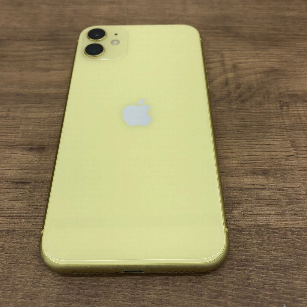 【simフリー】au Apple iPhone 11 /64GB/イエロー ムスビー｜iPhone 11 64GB イエロー SIMフリー au版【iPhone11