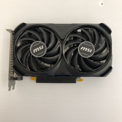 【徳島住吉店】中古  MSI GeForce RTX 4060 VENTUS 2X BLACK 8G OC (RTX4060 8GB) 158792 