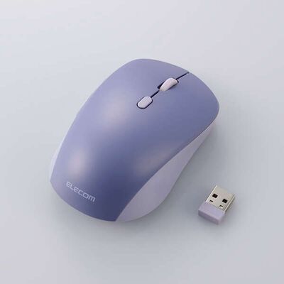 エレコム  M-MY30MBSBU (OSMOD Six USB無線/Bluetooth 静音マウス [6ボタン/Mサイズ] ブルー) 
