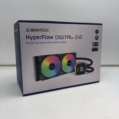 【福井日之出店】中古  MONTECH HyperFlow Digital 240 (B)(240 ARGB BK 水 5200001253 