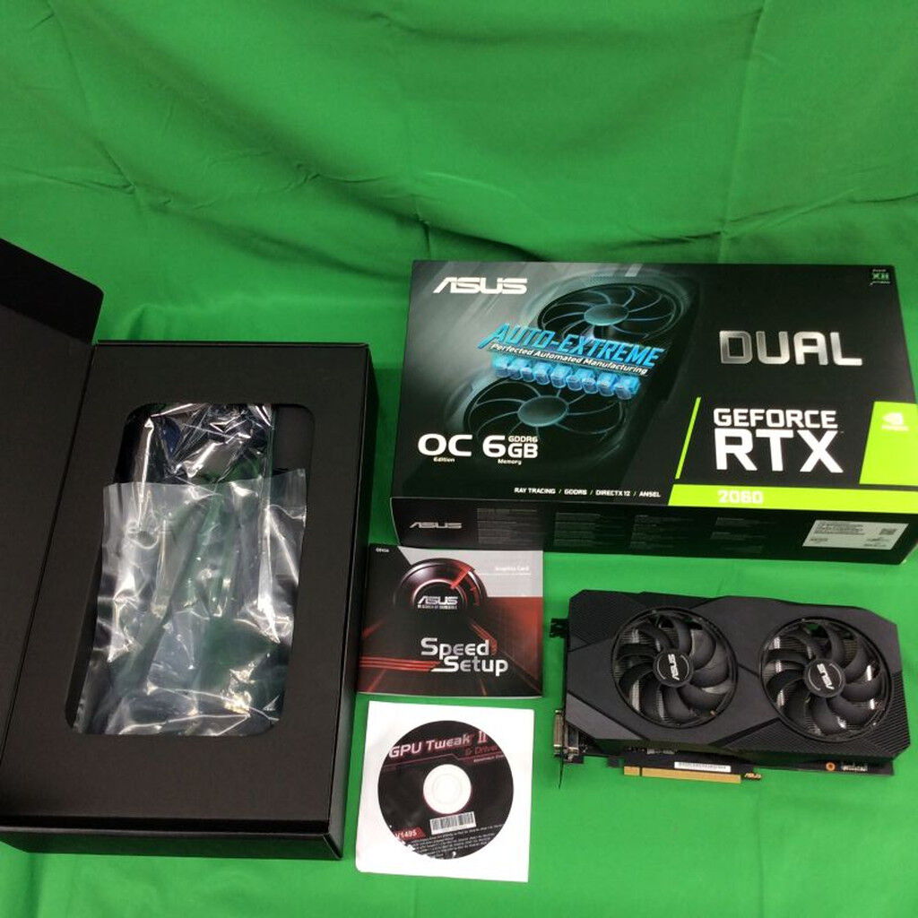 中古 ASUS DUAL-RTX2060-O6G-EVO (RTX2060 6G) 3170006783 ｜ パソコン