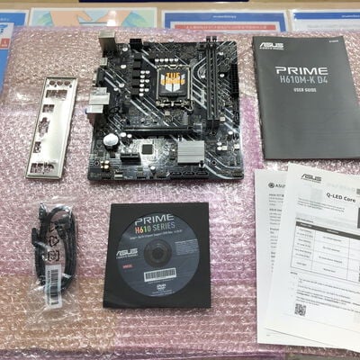 【宮崎恒久店】中古  ASUS PRIME H610M-K　D4 (H610 1700 mATX DDR4) 5160000896 