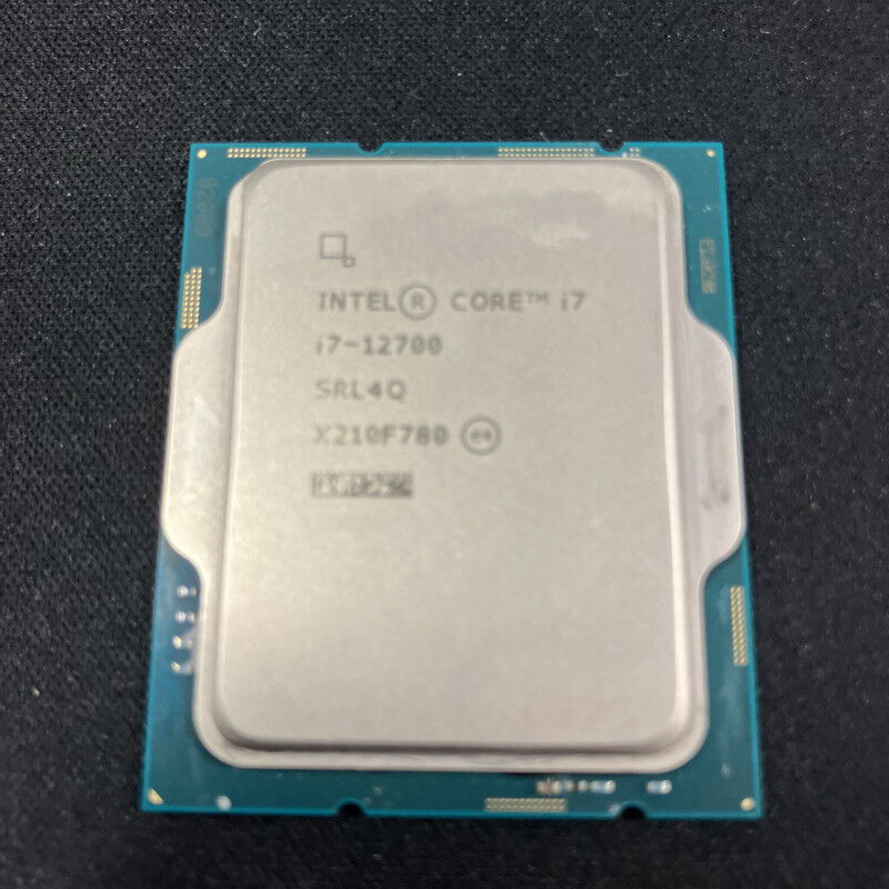 Intel Core i7 12700 CPU（ガレリア搭載品）正常動作品 中古 INTEL Core i7 12700 (1700/2.1G/25M/C12/T20) 148610 （402224