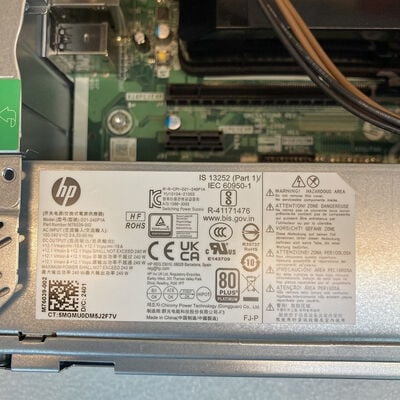 【京都店】中古  HP Pro SFF 400 G9(Intel Core i7 12700/16GB/SSD 256GB/オンボード/Windows11 Pro 64bit) 169729 