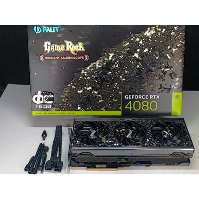 【前橋インターアカマル店】中古  Palit GeForce RTX 4080 GameRock OC 16GB  4540001519