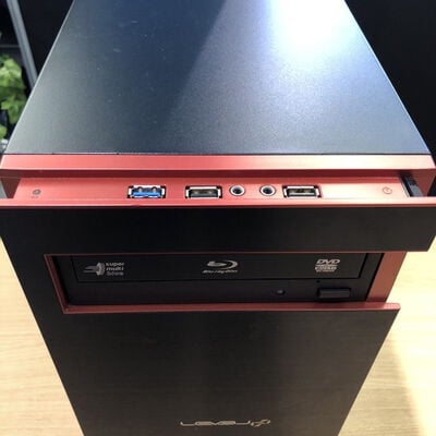 【甲府飯田店】中古  UNITCOM LEVEL&infin; ILeDXi-R040-Ai7_-RISRB (i7 9700/16GB/SSD256GB/HDD3TB/GTX1660/W11H) 4720002330 