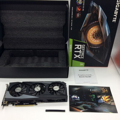 【浜松店】中古  GIGABYTE GV-N306TGAMING OC-8GD (RTX3060Ti 8GB) 144190 