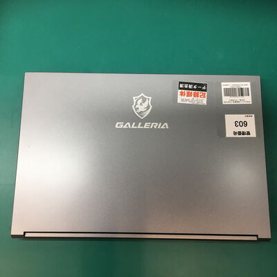 【佐賀南部バイパス店】中古  THIRDWAVE GALLERIA RL5R-G165(Ryzen 5 6600H/16GB/SSD500GB/GTX1650/ドライブなし/W11H) 5250000717 