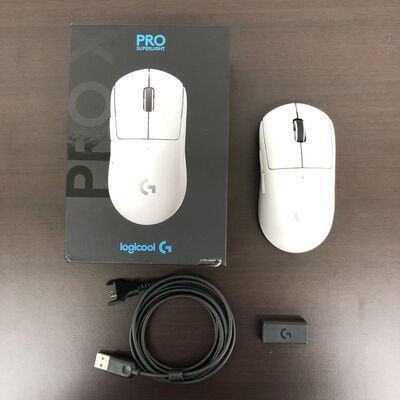 【長野稲里店】中古  Logicool PRO X SUPERLIGHT Wireless Gaming Mouse G-PPD-003WL-WH 146966 