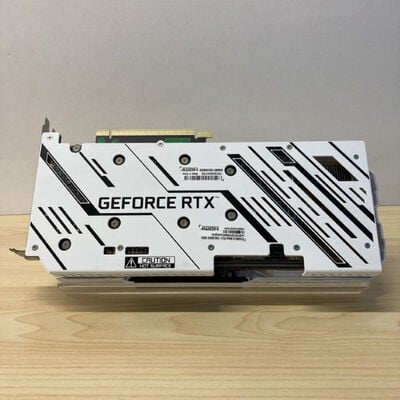 【博多店】中古  玄人志向 GK-RTX3060-E12GB/OC/WHITE (RTX3060 12GB) 144780 