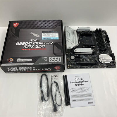 【仙台店】中古  MSI MAG B550M MORTAR WIFI (B550 AM4 mATX DDR4) 142926 