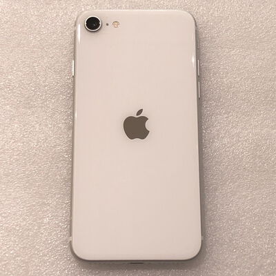 【甲府飯田店】中古  【SIMロック解除済み】【SoftBank】Apple iPhoneSE 4.7インチ (第2世代/2020) 64GB (ホワイト) MHGQ3J/A 新パッケージ版 155757 