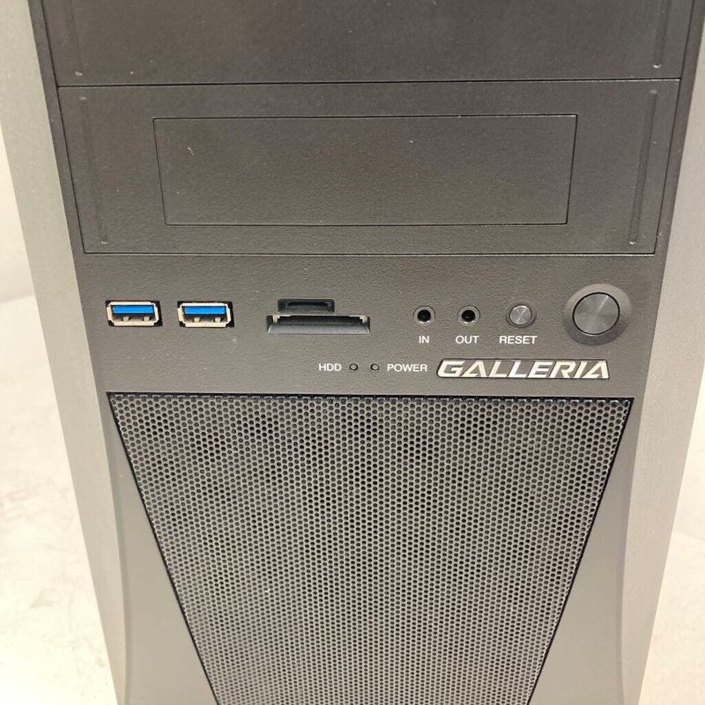 中古 GALLERIA XT(i7 9700/16GB/SSD512GB/GTX1660Ti/W10H