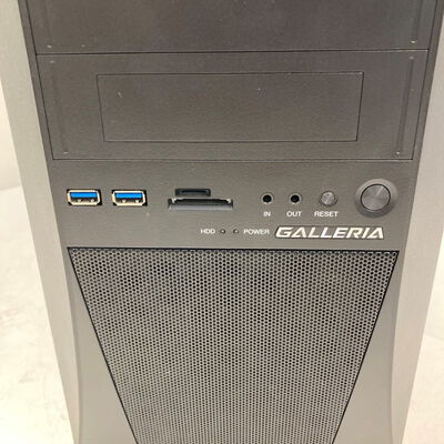 【八王子店】中古  GALLERIA XT(i7 9700/16GB/SSD512GB/GTX1660Ti/W10H) 1230009912 