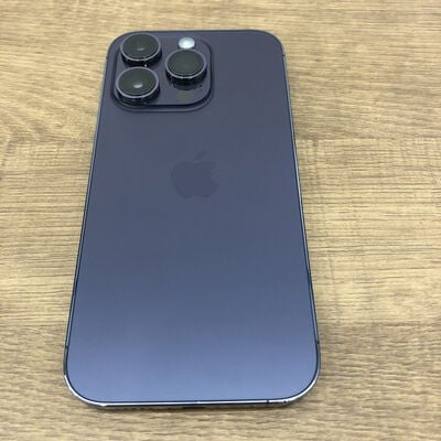 【宇都宮鶴田店】中古  【国内版SIMフリー】Apple iPhone14 Pro 6.1インチ 256GB (ディープパープル) MQ1E3J/A 155021 